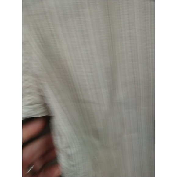 Lee Woman 10M Capri Pants Brown Pinstriped Straight Slit Leg Casual Business - Picture 8 of 11